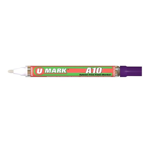 U-Mark U-Mark UMARK10112 2 mm A10 Paint Marker; Violet - 12 per Box UMARK10112